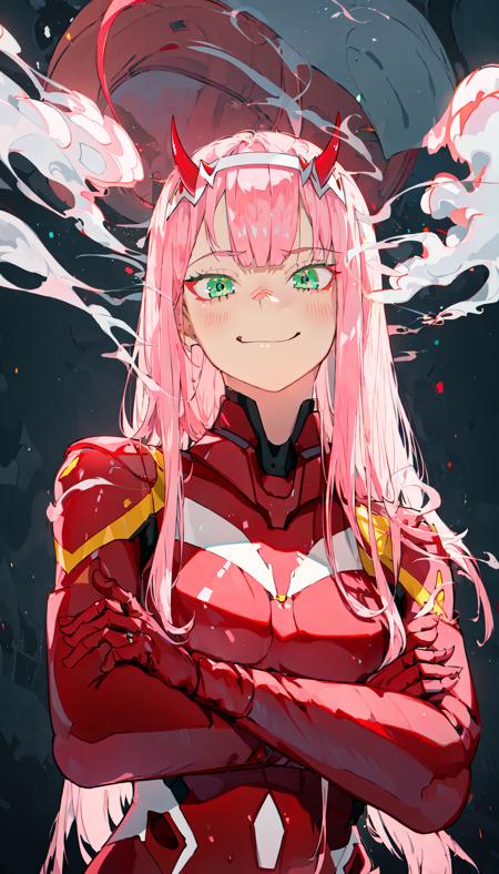 125654-532521147-masterpiece, best quality, dynamic realistic illustration, 1girl, zero two _(darling in the franxx_), darling in the franxx, ban.png